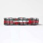 Подушка на сиденье Homescapes MacDuff Schottenmuster, 50x10x50 см, красный - фото 4