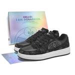 Кроссовки Doraemon Skateboarding Shoes Unisex Low-top, черный - фото 7