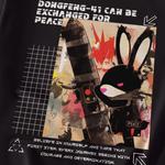 Футболка унисекс черная LINING - фото 4