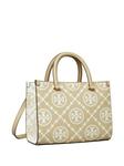 Tory Burch сумка-тоут T Monogram, нейтральный - фото 5