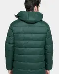 Мужской стеганый пуховик зеленого цвета Valecuatro - фото 2
