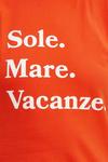 Футболка Sole Mare Vacanze Drivemebikini, оранжевый - фото 5