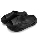 GOUGE Тапочки-слайды унисекс черные - фото