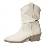 Женские ботинки CAOT, Apricot Leather Upper[Unlined] - фото 6