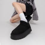 Зимние ботинки женские черный Feiyue - фото 8