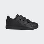 Детские кроссовки ADIDAS Velcro - Advantage Black - фото 6