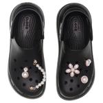 Кроссовки Crush Clog 'Black' Crocs, черные (в комплекте 5 штук Smart Star) - фото 2
