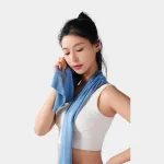 Йога полотенца Polyester Unisex 110X30CM ANTA, синий - фото 8