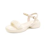 Сандалии женские Foxer, бежевый - фото