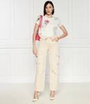 Футболка Desigual MIRNA Slim Fit, экрю - фото 2