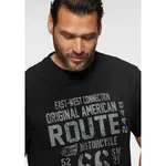 Футболка Мужской мир, крупный принт Man'S World, черный - фото 4