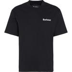 Футболка с логотипом BARBOUR, черный - фото 3