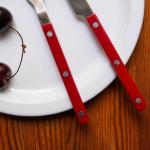 Набор столовых приборов 4 шт., бистро Sabre Paris, бордовый - фото 3