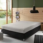 Простыня на резинке Boxspring Freising" silver 120x200 cm - 130x220 cm" Erwin Müller - фото 4