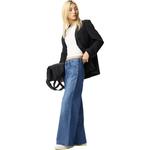 Женские джинсы UNIQLO, серый - фото 6