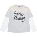 Футболка FW25 Unisex Acne Studios, белый - фото
