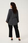 Блуза KAFFE CURVE KC Calinde, темно-серый - фото 4
