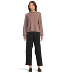 Топ Michael Stars Norma Mock Neck Pullover, цвет Cobblestone - фото 5