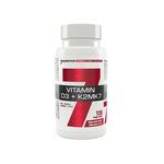 7Nutrition, Витамин D3 + K2Mk7 – 120Вкапс. - Витамин D3 + K2Mk7 - фото