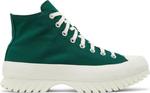 Кроссовки Converse Chuck Taylor All Star Lugged 2.0 Platform High Midnight Clover, зеленый - фото