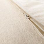 Чехол на подушку Ikea Kustfly, 50x50 см, бежевый/черный - фото 5