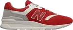 Кроссовки New Balance 997H 'Red Rain Cloud', красный - фото 2