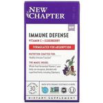 Витамин C и бузина New Chapter Immune Defense, 30 вегетарианских таблеток - фото 2