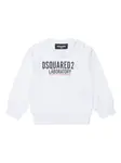 Толстовка Laboratory DSQUARED2 KIDS, белый - фото