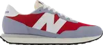 Кроссовки New Balance 237v1 'Dusk Blue Team Red', синий - фото 2