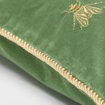 Чехол для декоративной подушки H&M Home Embroidered, зеленый - фото 3