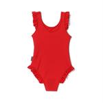 Детские плавки slim fit PALM ANGELS, красный - фото 2