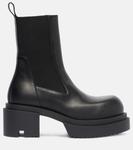 Ботинки челси Beatle на кожаной платформе Rick Owens, черный - фото 4