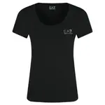 Футболка стандартного кроя Ea7, черный - фото