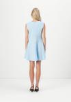 Платье ONLY ONLHAZEL DRESS, Cashmere Blue/Light Blue - фото 3