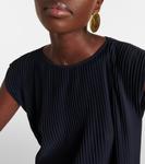 Плиссированный топ Cambusa Max Mara, Blu - фото 4