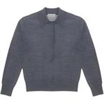 Футболка поло женская DRIES VAN NOTEN, серый - фото