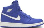 Кроссовки Air Jordan 1 Retro High OG BG Hyper Royal, синий - фото