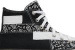 Кроссовки Converse Chuck Taylor All Star High Paisley Patchwork - Black, черный - фото 2