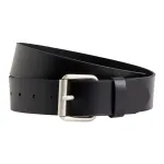 Ремень H&M Leather кожаный, черный - фото