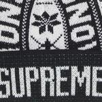 Шапка Supreme Snow Beanie, черный - фото 3