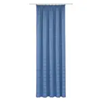 Виртовая штора «Токо-Каро», (1 шт.) Wirth, цвет blau - фото