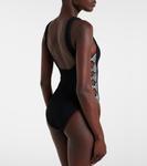 Купальник с вырезами Hunza G, черный - фото 3