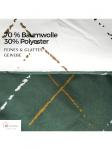 Современное постельное белье на молнии с рисунком Reflection зеленого цвета COFI 1453, 200 x 220 см - фото 3