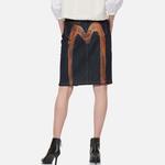 Джинсовое платье женское джинсовое синее Evisu - фото 4