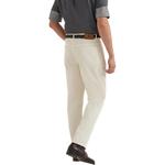 Тканевые окрашенные брюки Brunello Cucinelli, белый - фото 2