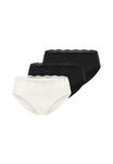 Трусы Schiesser 3ER PACK , Schwarz Off-White/Mottled Black - фото 5