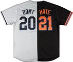 Футболка Supreme Don't Hate Baseball Jersey 'Black', черный - фото 3