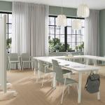 Стол Ikea Mittzon 140X68X75 см, белый - фото 2