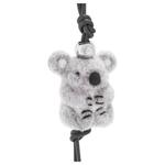 LOEWE Войлочный брелок с коалой, Gray - фото 4