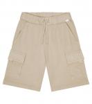 Хлопковые шорты карго Il Gufo, бежевый - фото